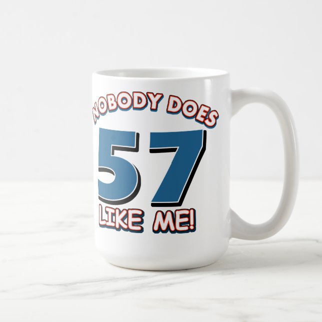 Inget gör något liknande 57 mig! kaffemugg (Höger)