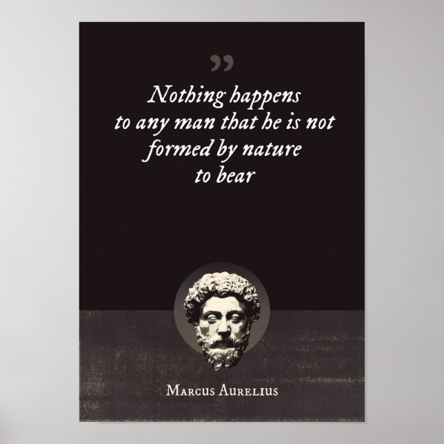 Inget händer någon man som han inte är bildad för poster (Framsidan)