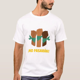 inget handstöd för pasaran t shirt