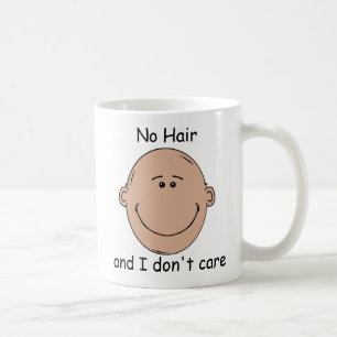 Inget hår, att bry sig jag inte - muggen kaffemugg
