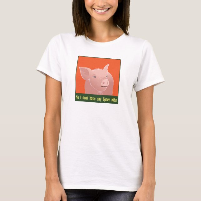 Inget har jag inte några extra- stöd t-shirt (Framsida)