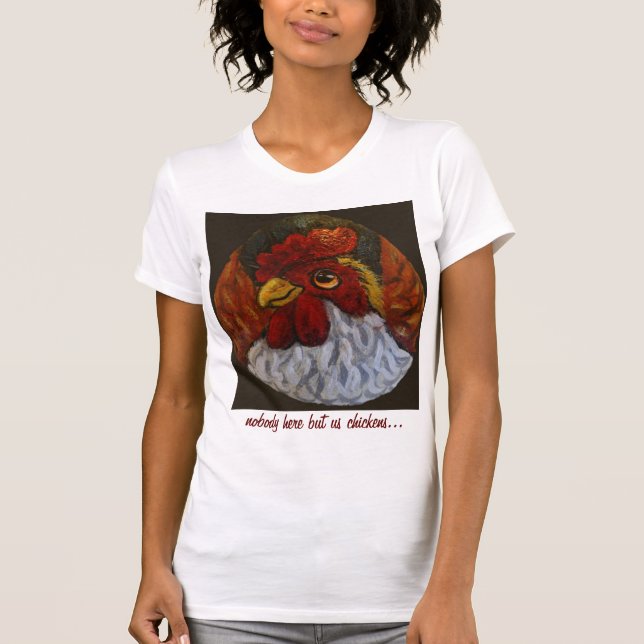 inget här men oss hönor tröja (Framsida)