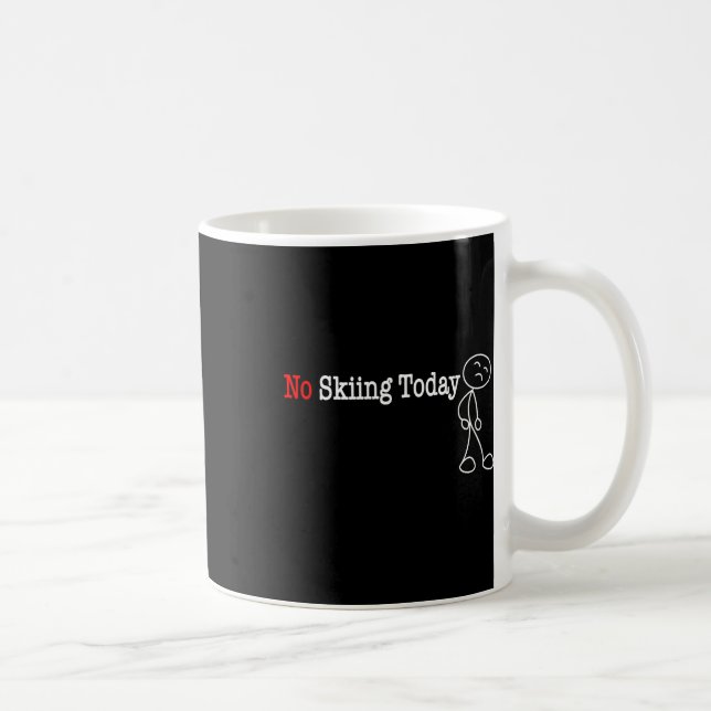 Inget hopp i Stick figur i dag Kaffemugg (Höger)