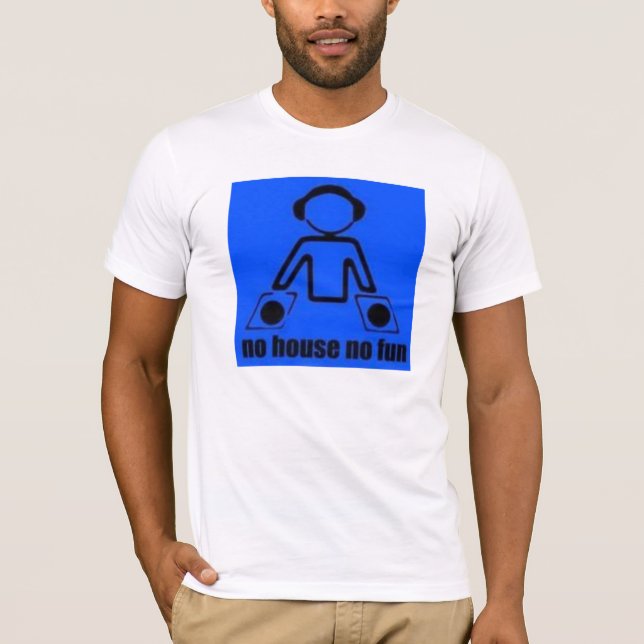 INGET HUS INGEN ROLIGT TEE SHIRT (Framsida)