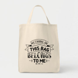 Inget i det här Tillhöret.. Tygkasse