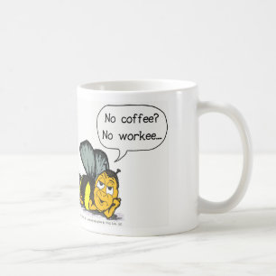 Inget kaffe ingen mugg för Workee BIkaffe