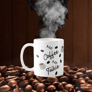 Inget kaffe, ingen snack kaffemugg
