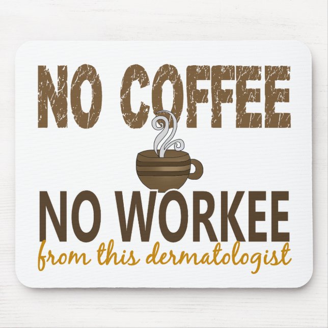 Inget kaffe ingen Workee hudspecialist Musmatta (Framsidan)