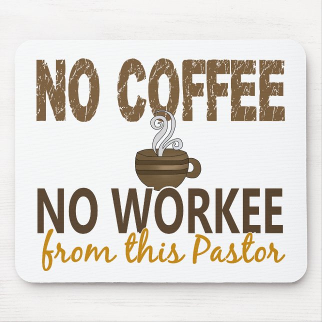 Inget kaffe ingen Workee pastor Musmatta (Framsidan)