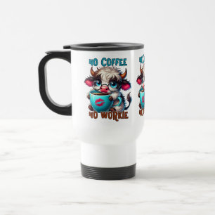 Inget kaffe, inget arbete resemugg