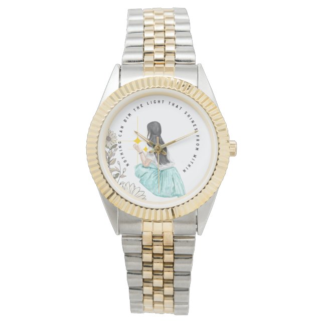 Inget kan fördärva ljuset som sfinkar inifrån armbandsur (Framsida)