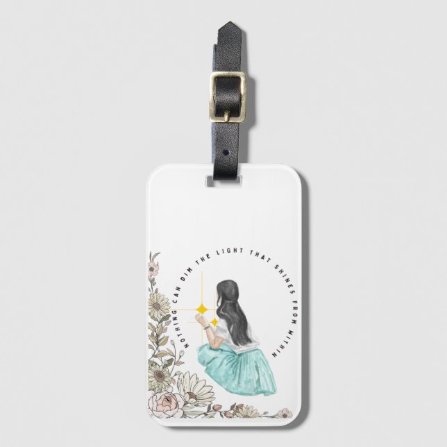 Inget kan fördärva ljuset som sfinkar inifrån bagagebricka (Framsida vertikal)