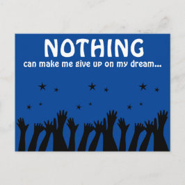 Inget kan göra mig ge på min dröm vykort