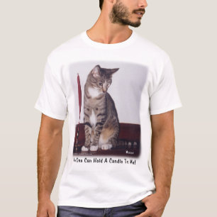 Inget kan rymma en stearinljusskjorta tee shirt