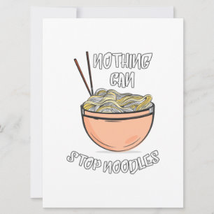 Inget kan stoppa noodles spara datumet