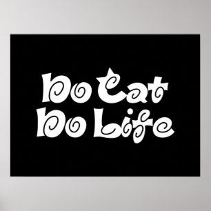 Inget Kat No Life Poster