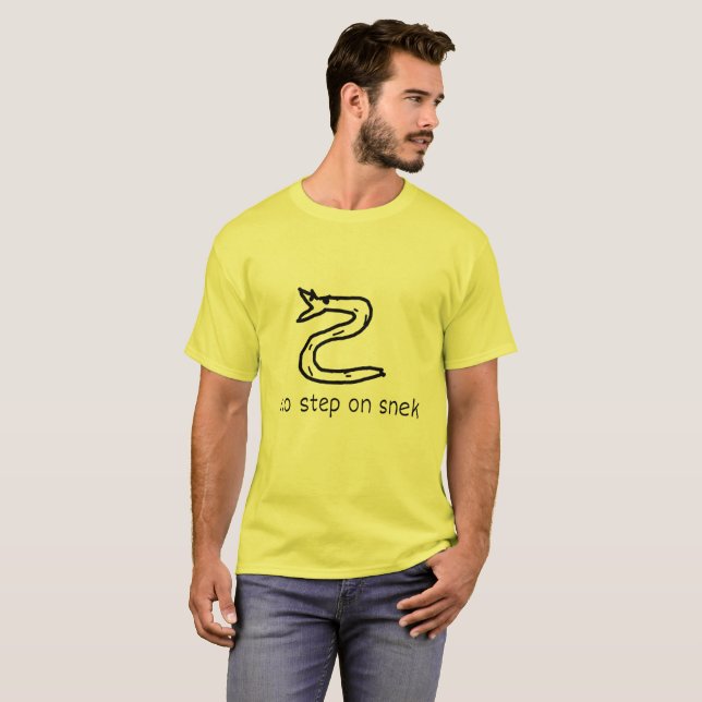 Inget kliva på den Snek skjortan Tröja (Hel framsida)