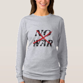 Inget krig, anti-Krig, frihet, icke-våld T Shirt