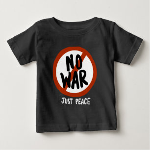 Inget krig bara fred t shirt