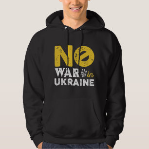 Inget krig i Ukraina Hoodie