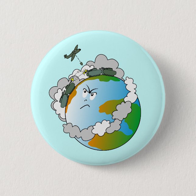 Inget krig! knapp (Framsida)