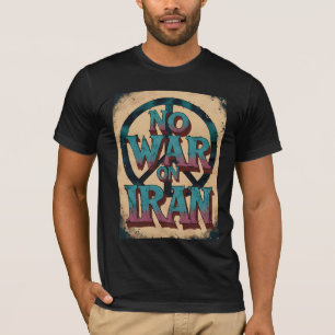 "Inget krig mot Iran" Fred T Shirt