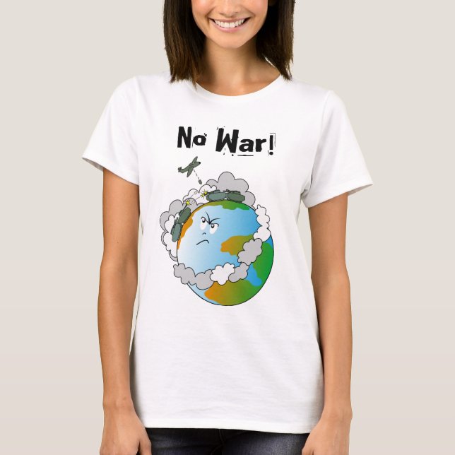 Inget krig! t shirt (Framsida)