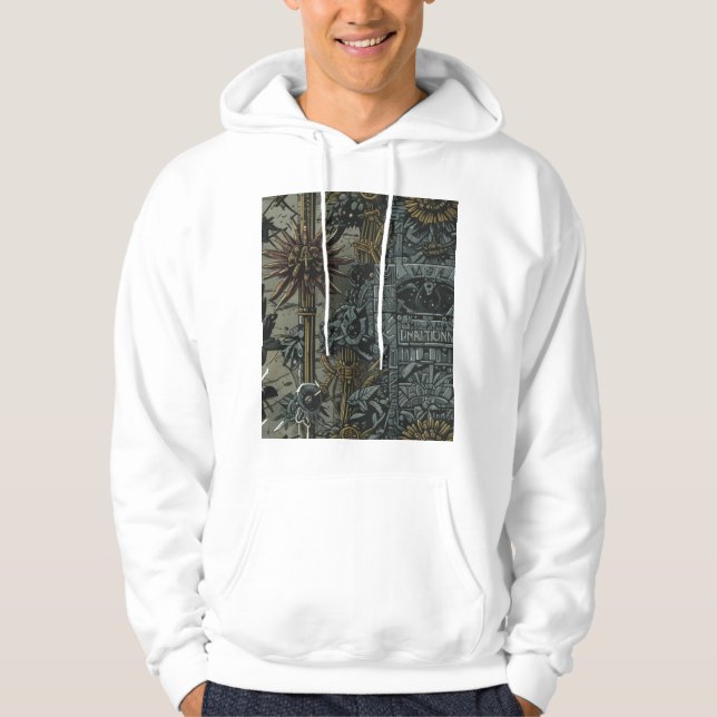 Inget krig T-Shirt Hoodie (Framsida)