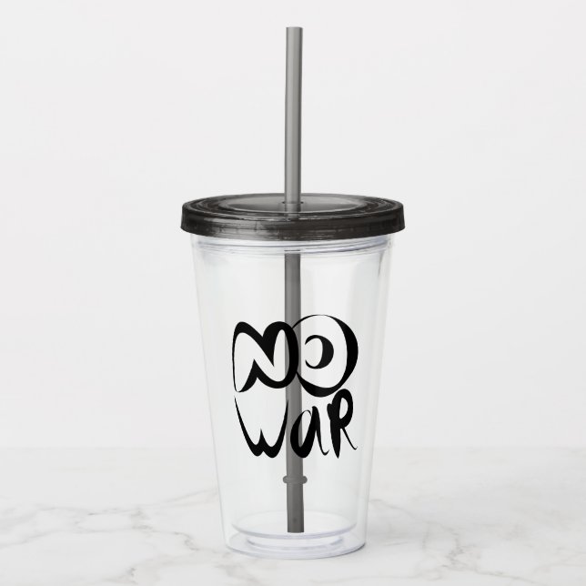 Inget krig take away mugg (Framsida)