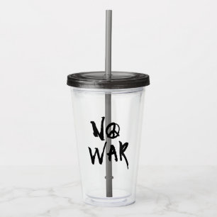 Inget krig take away mugg