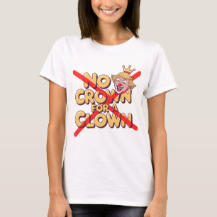 Inget Krona för en sluten protestkonst T Shirt