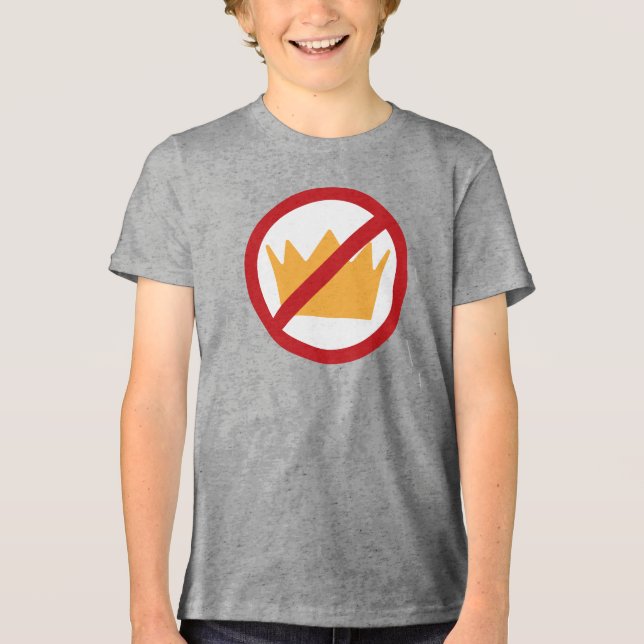 INGET KUNG! Anpassade för antitrumpning T Shirt (Framsida)