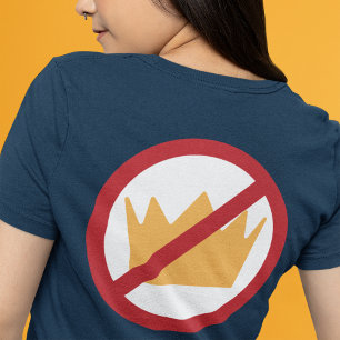 INGET KUNG! Kantutjämning (baksida) T Shirt