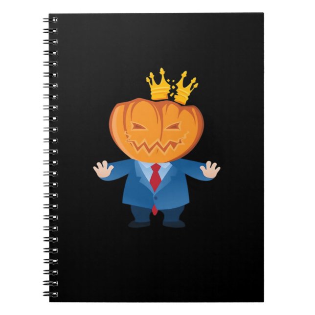 Inget Kung - Trumpkin Pumpkin Classic Anteckningsbok (Framsidan)