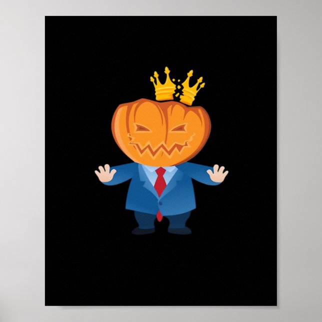 Inget Kung - Trumpkin Pumpkin Classic Poster (Framsidan)