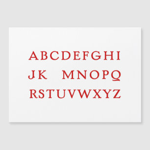 Inget L "Joke" julalfabet