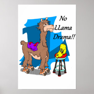 Inget lamadrama! 4 POSTER