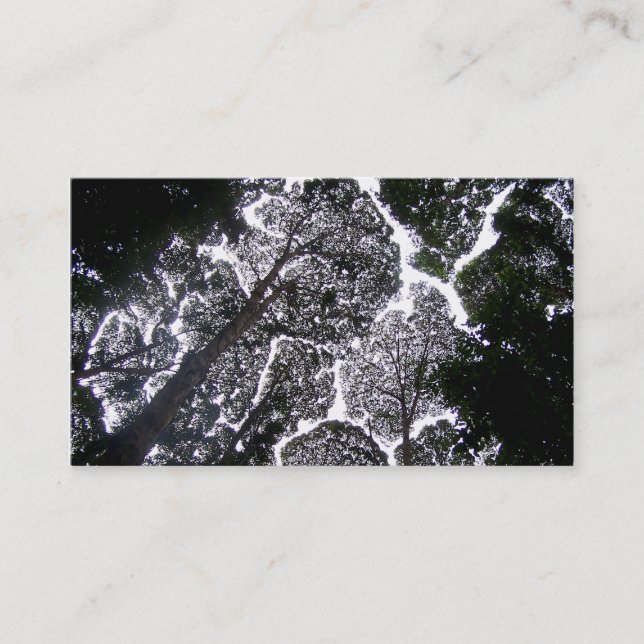 inget landskap för handlagträd visitkort (Framsida)