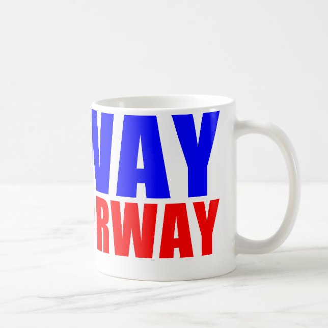 INGET LÅNGT BARA NORGE KAFFEMUGG (Höger)