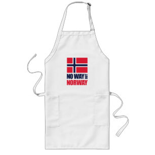 Inget långt bara norgeförkläde förkläde
