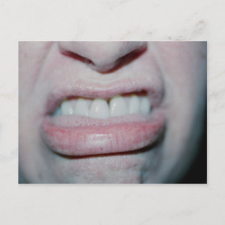 Inget leende idag vykort