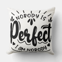 Inget lik är perfekt. Jag är ingen rolig sarkastis