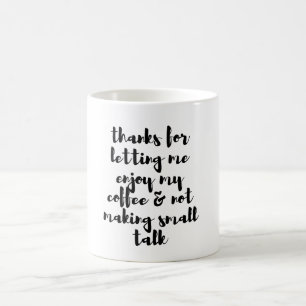 Inget litet tal kaffemugg