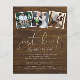 Inget meddelande om Kärlek Elopement Finare just