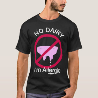 Inget mejeri t-shirt