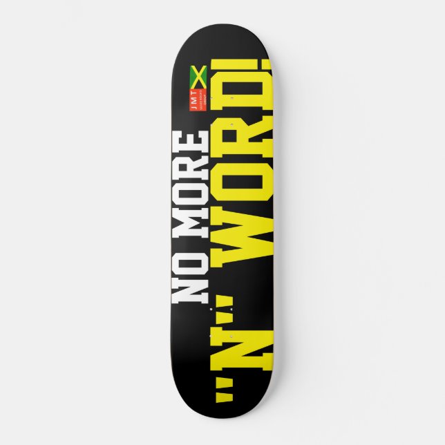 INGET MER N-ORD Skateboard (Framsida)