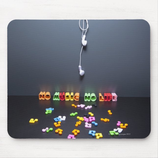 Inget Music No Life Musmatta (Framsidan)