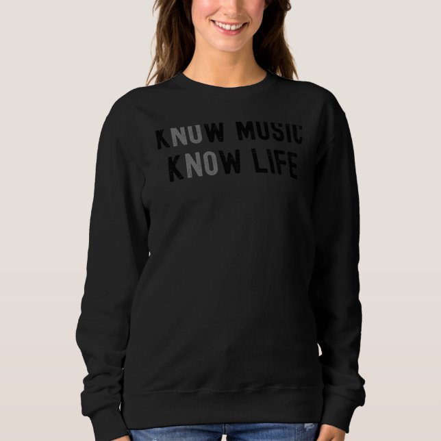 Inget Music No Life T Shirt (Framsida)