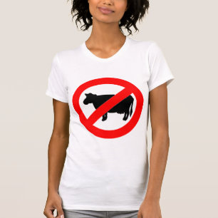 Inget nötkött undertecknar t shirt