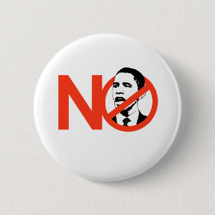 INGET OBAMA/ANTI-OBAMA KNAPP